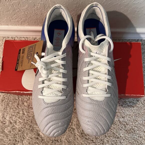 Nike Tiempo Legend 10 Elite FG NU2 Vast Gray/Racer Blue 2025 Limited Size 6.5 main image 6